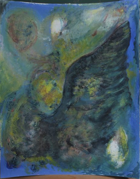 Cherub, Eitempera, 2021