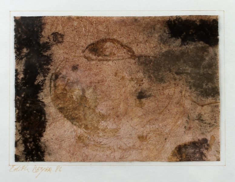 Teedose, Öl auf Japanpapier, 1986