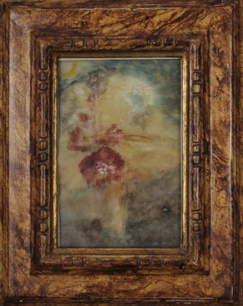 ohne Titel, Hinterglas, 1979
